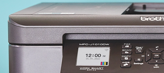 MFCJ1010DW - Écran couleur de 1, 8 po facile à utiliser