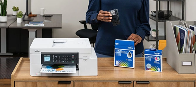 Imprimez en toute confiance avec l'encre authentique de Brother