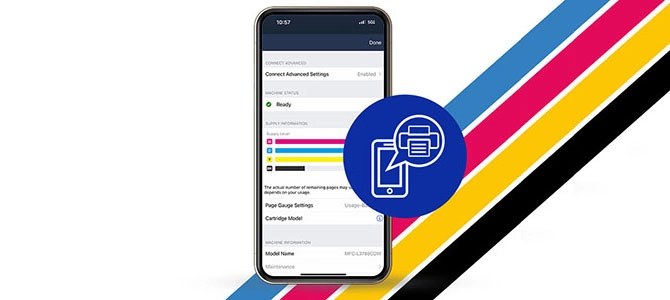 Faites-en plus avec l'application Brother Mobile Connect